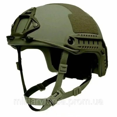 Каска кевларовая FAST защита - NIJ IIIA Level, тактический шлем баллистический 1669126351 фото