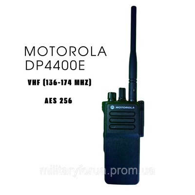 Радіостанція Motorola MOTOTRBO DP4400е VHF (136-174 МГц) + AES256 портативна рація 1849061574 фото