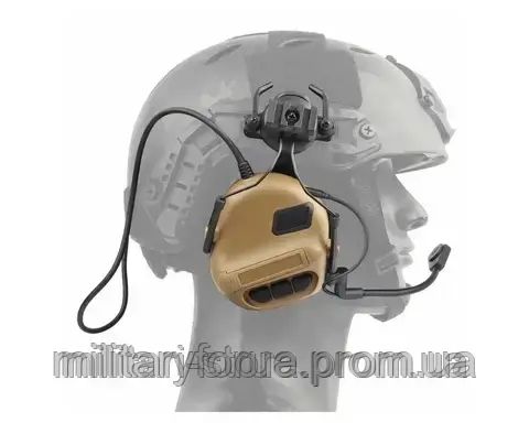 Тактические активные наушники EARMOR M32H (MOD3) • шумоподавляющие 2006955274 фото